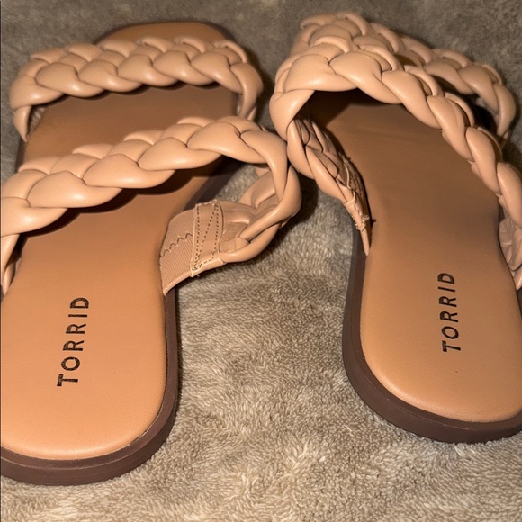 Torrid Women's Tan Braided Sandals - Picture 5 of 5